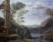 Ascanius Shooting the Stag of Sylvia Claude Lorrain